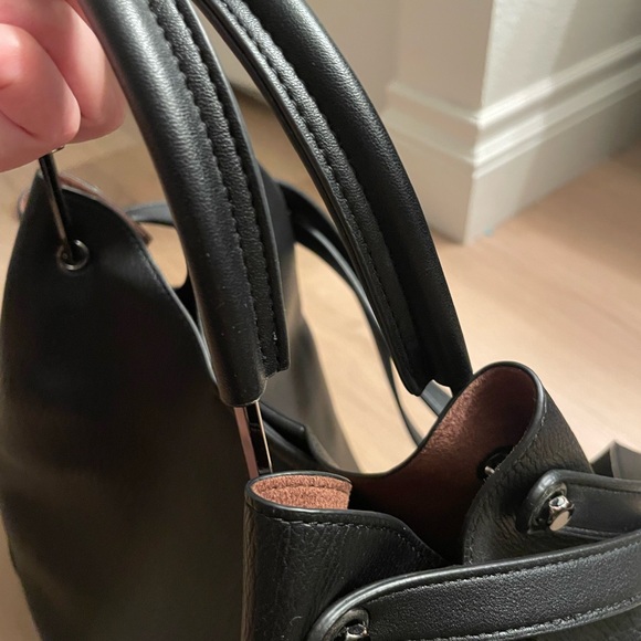 Sondra Roberts Squared Vegan Leather Double
Handle Shoulder Bag (NEW!) - Picture 6 of 9